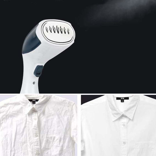 Aparat de călcat cu abur pentru haine de Mână 1100W cu rezervor 200ml Albastru