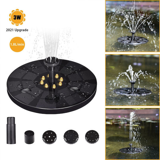 GloboStar 71531 Fountain 3W with LED Light 18x18x8cm