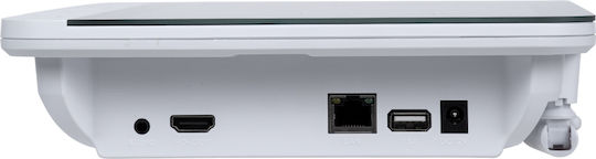 GloboStar Surveillance System 4 Cameras Wireless Cameras IP 1080p with Recorder & Monitor
