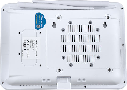 GloboStar Surveillance System 4 Cameras Wireless Cameras IP 1080p with Recorder & Monitor