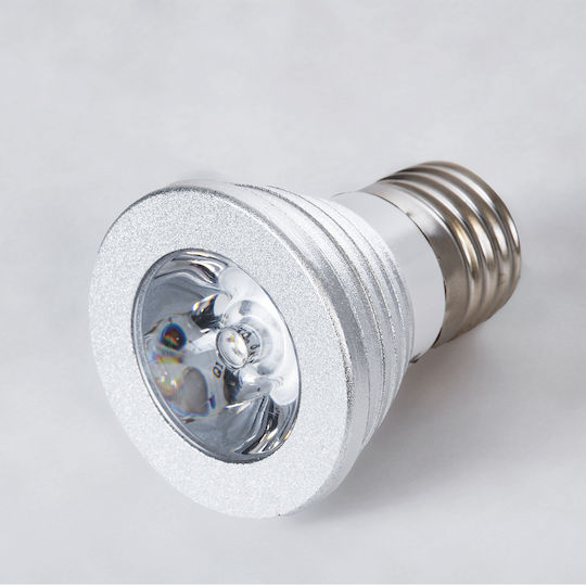 GloboStar Смарт крушка LED 3W за фасунга E27 и форма MR16 RGB 240лм Димируем