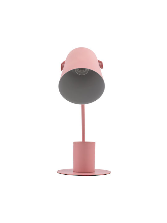 GloboStar Pencase Office Lamp for Socket E27 in Pink Color