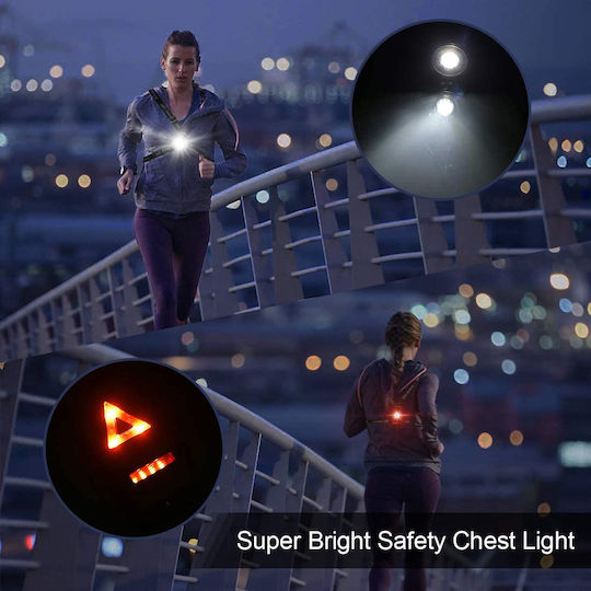 GloboStar Επαναφορτιζόμενος Φακός LED IP66 με Μέγιστη Φωτεινότητα 600lm