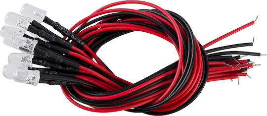 GloboStar LED Warm White 12V 0.3W 10pcs (73735)