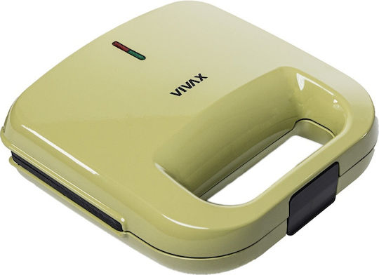 Vivax TS-7504G Sandwich Maker pentru for 2 Sandwiches Sandvișuri 750W Verde