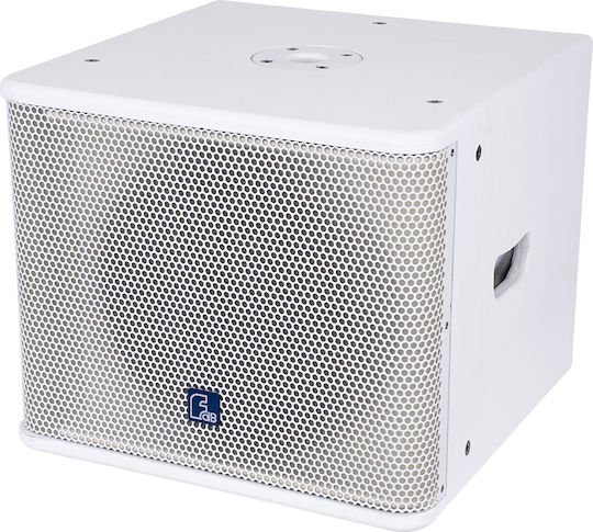 GloboStar ES112SA Самоусилващ Стенен Високоговорител 600W Брой 44.5x44.5x37.5см Бял