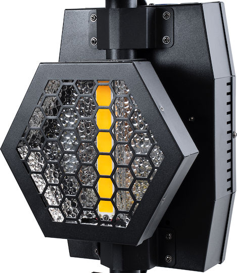 GloboStar Moving Light Projector Beam LED DMX RGB Warm White UV