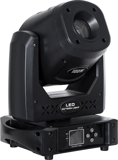 GloboStar Φωτορυθμικό Wash LED DMX με Ρομποτική Κεφαλή RGBW