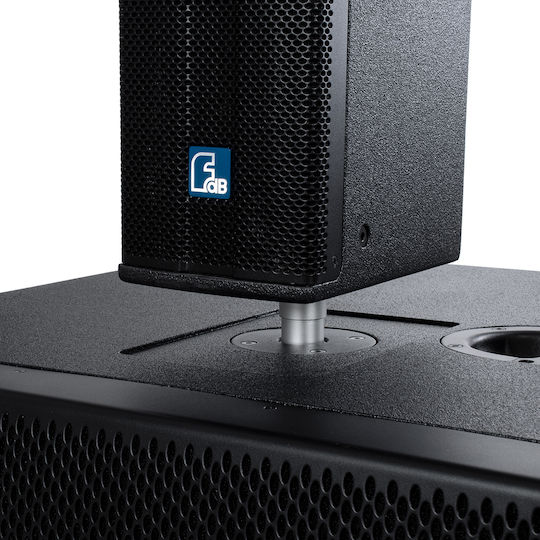 GloboStar 98027 Passive Pair PA Speakers 480W with Woofer 6" 24.2x12.9x15.8cm.