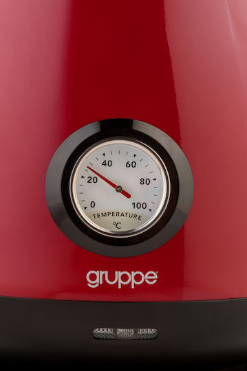 Gruppe HHB1782B Reisekessel 1.7Es 2200W Rot