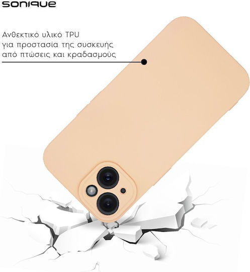 Sonique Liquid Back Cover Σιλικόνης Ροζ (iPhone 6/6s)
