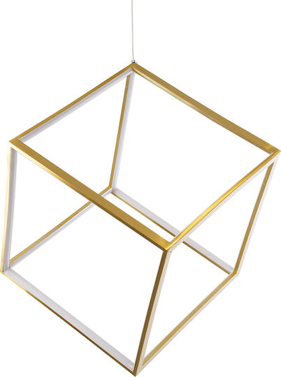 GloboStar Kiboo Hängelampe Gold 40x40x40cm.