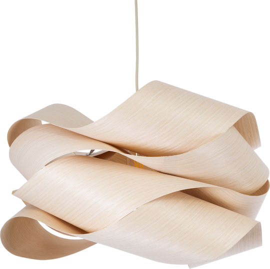 GloboStar Sardigna Ceiling Light Beige Boho Grid with E27 Socket 60x60x30cm