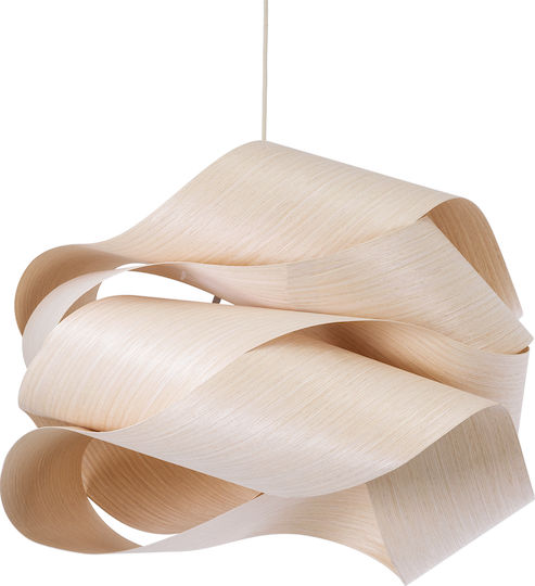 GloboStar Sardigna Ceiling Light Beige Boho Grid with E27 Socket 60x60x30cm