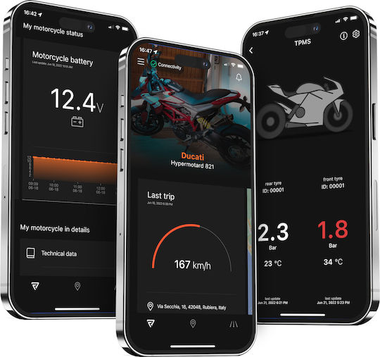 Rideet GPS Tracker One Bluetooth / GPRS / GSM για Μηχανές Αδιάβροχο