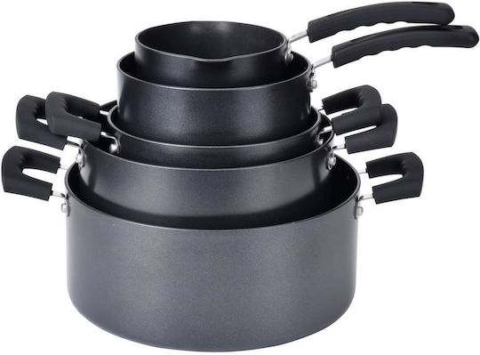 Zokura Set Oale din Aluminiu cu Acoperire Antiaderentă 5 Piese