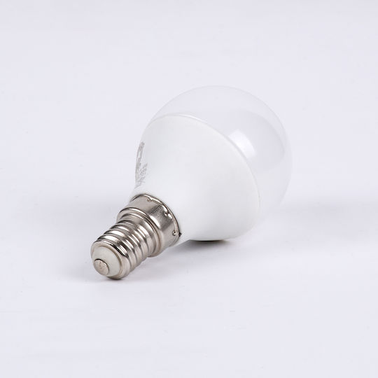 GloboStar LED Bulb 6W 78mm for Socket E14 and Shape G45 Natural White 582lm