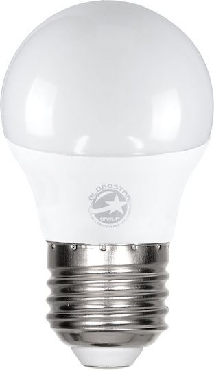 GloboStar LED Bulb 6W 78mm for Socket E27 and Shape G45 Cool White 600lm