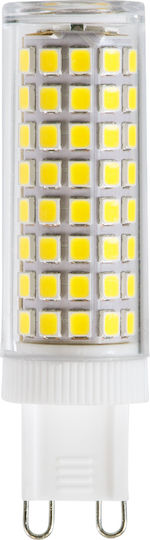 GloboStar LED крушка 6W 80mm за фасунга G9 Хладно бяло 876лм
