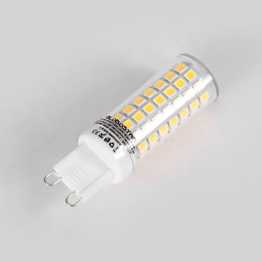 GloboStar Λάμπα LED 4W 70mm για Ντουί G9 Φυσικό Λευκό 564lm Dimmable