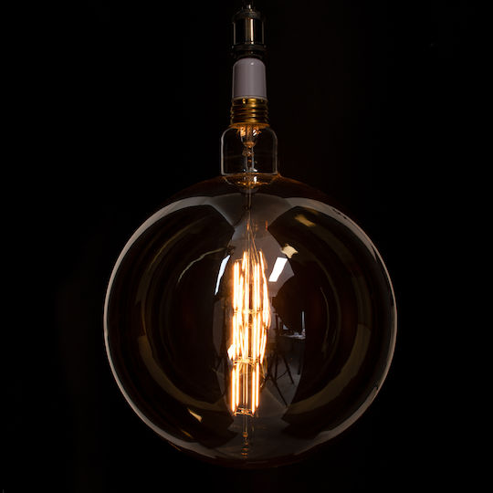 GloboStar LED крушки 10W 55εκ. за фасунга E27 Топло бяло 800лм Димируем 2бр
