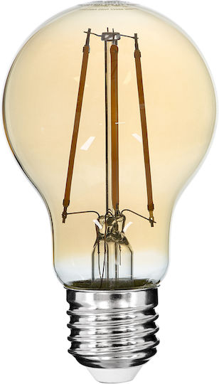 GloboStar Edison Retro LED Bulb 10W 105mm for Socket E27 and Shape A60 Warm White 1050lm Dimmable