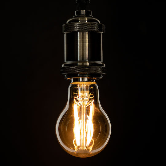 GloboStar Edison Retro LED Bulb 10W 105mm for Socket E27 and Shape A60 Warm White 1050lm Dimmable
