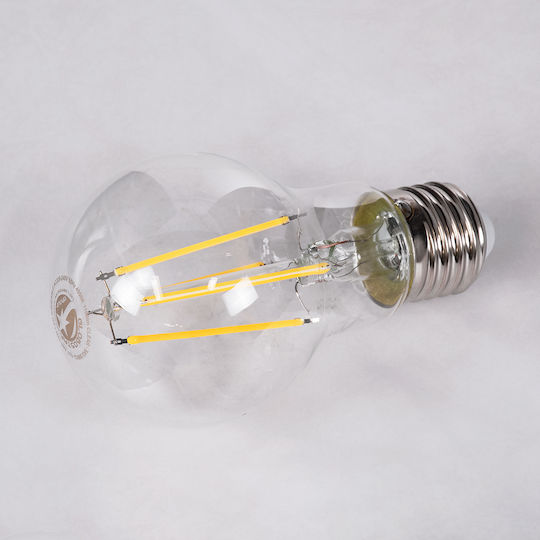 GloboStar LED Bulb 10W 105mm for Socket E27 and Shape A60 Natural White 1100lm Dimmable