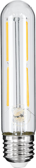 GloboStar LED-Lampe 4W 135mm für Fassung E27 und Form T30 Warmes Weiß 440lm Dimmbar