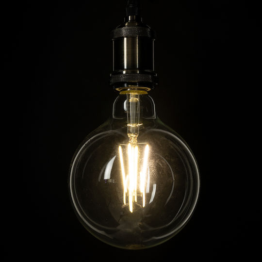 GloboStar LED-Lampe 4W 138mm für Fassung E27 und Form G125 Naturweiß 840lm