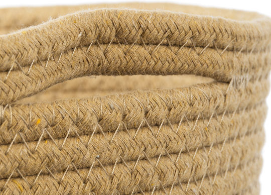 GloboStar Hydra Planter Fabric Beige with Stand 25x25x25cm.