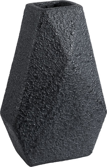 GloboStar Planter Polyester Black with Stand 20x20x32cm.