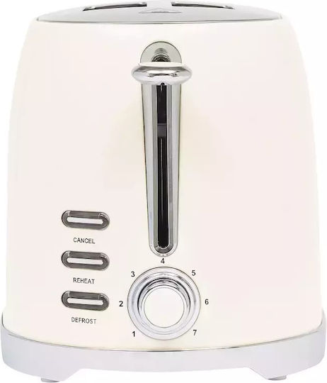 Haden Φρυγανιέρα 2 Θέσεων 800W Ροζ