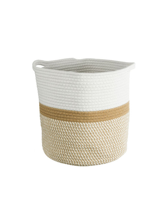 GloboStar Κασπώ Rattan Μπεζ 30x30x30εκ.