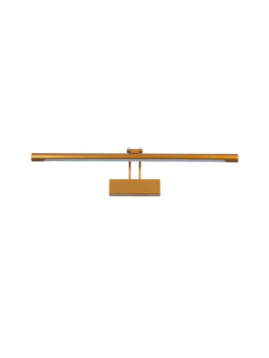 GloboStar Laura Modern Lamp Bathroom with Integrated LED and Natural White Light Copper 60x13cm
