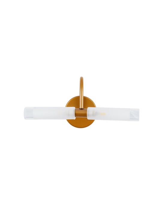 GloboStar Paola Modern Lamp Bathroom with Socket G9 Copper 31x15cm