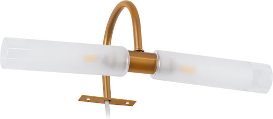 GloboStar Flora Modern Lamp Bathroom with Socket G9 Copper 31x12cm