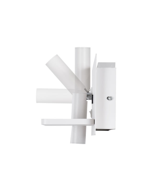 GloboStar Paladin Modern Lumină de Perete cu Port USB 11x12cm