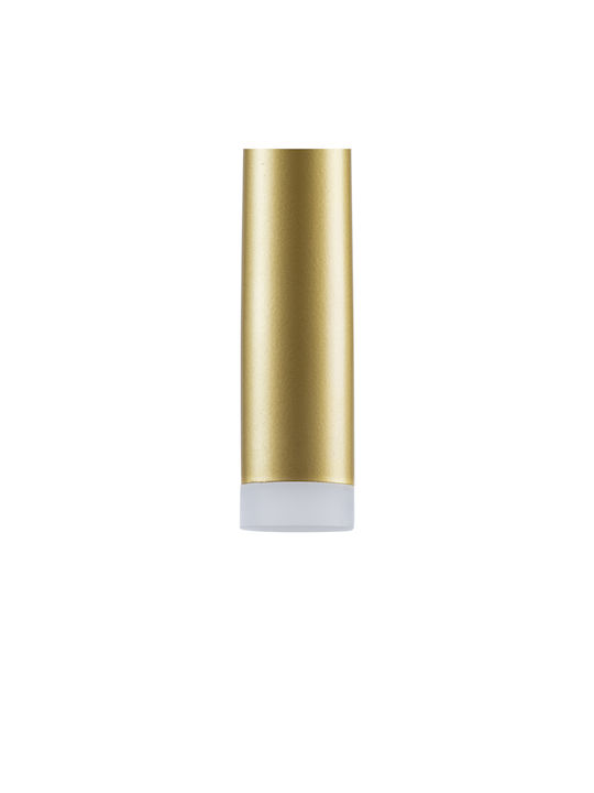 GloboStar Tears Modern Lamp Wall with Integrated LED and Adjustable White Light Gold 3.2x51.5cm
