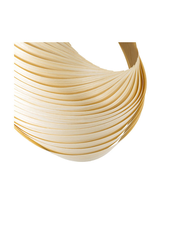 GloboStar Lamp Wall with Socket E27 Beige 22x38cm