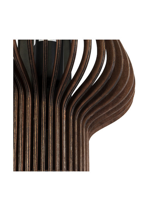 GloboStar Mihiro Vintage Leuchte Wand mit Fassung E27 Braun 13x40cm