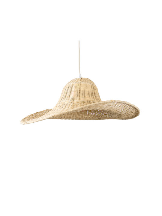 GloboStar Espargos Deckenleuchte Beige Boho Raster mit Lampenbirnensockel E27 70x70x35cm