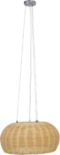 GloboStar De La Mer Lumini Suspendate Maro Boem Cu Pantaloni Evazati Cu Bază De Bec E27 45x45x24cm