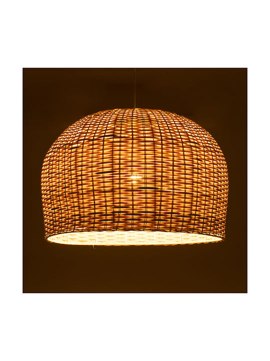 GloboStar Hängelampe Beige Boho Glocke 50cm.