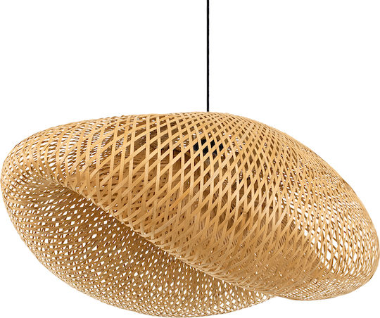GloboStar Mexico Lustră Bej Boem Rețea cu Dulie E27 85x55x36cm.