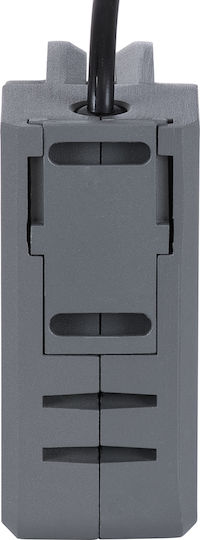 GloboStar Window-Corna Επιτοίχια Εξωτερική Πλαφονιέρα LED IP65 6W με Ρυθμιζόμενο Λευκό Φως