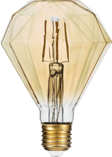 GloboStar LED Bulb 6W 134mm for Socket E27 Warm White 560lm Dimmable