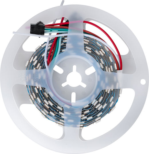 GloboStar LED Strip 5V RGB Light 2m Type SMD5050