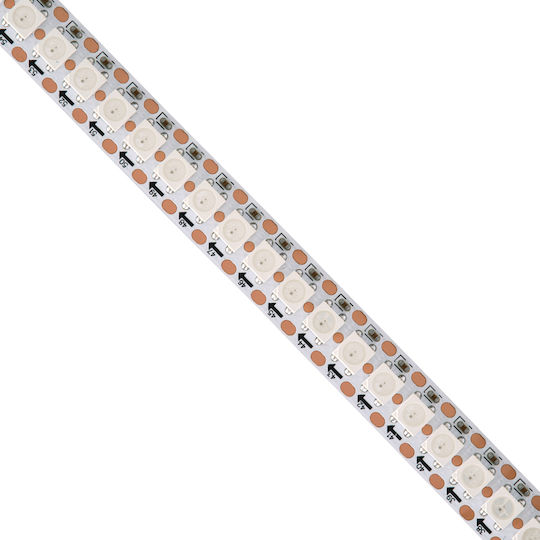 GloboStar LED Лента 5V RGB Светлина 2м Тип SMD5050