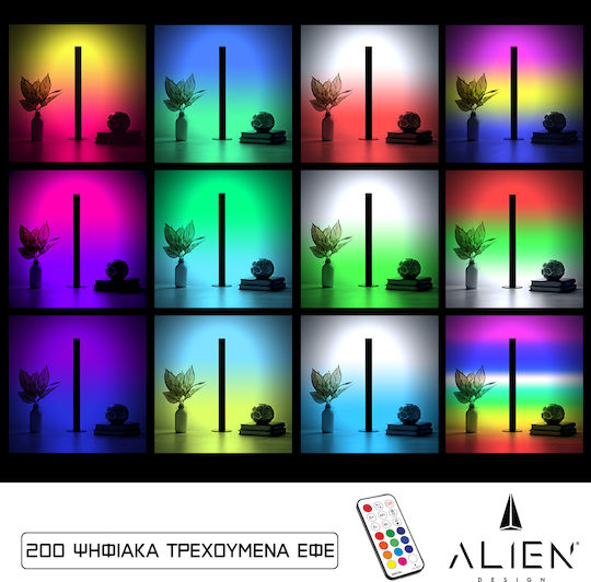 GloboStar Alien Diva Lustră Decorativă Baruri Negru